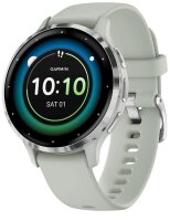 GARMIN Venu 3S Smartwatch salbeigrau, silber