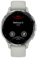 GARMIN Venu 3S Smartwatch salbeigrau, silber
