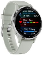 GARMIN Venu 3S Smartwatch salbeigrau, silber
