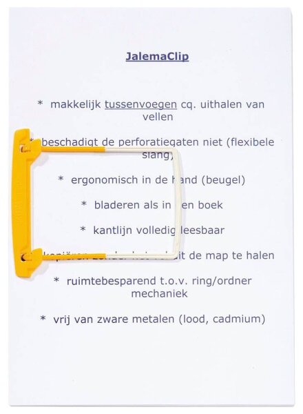 Jalema Abheftbügel Clip, 10 St.