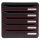 Exacompta Schubladenbox Big-Box Plus  schwarz/himbeer 309984D, DIN A4 mit 5 Schu  ( 309984D )