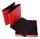 Echtwerk Wohnzimmer-Hocker mit Stauraum Store Cube EW-SW-0415 rot Kunstleder, 1 St.