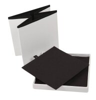 Echtwerk Wohnzimmer-Hocker mit Stauraum Store Cube EW-SW-0440 weiß Kunstleder, 1 St.
