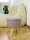 Echtwerk Wohnzimmer-Hocker mit Stauraum Max EW-SH-0485 grau, 1 St.