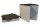 Echtwerk Wohnzimmer-Hocker mit Stauraum Store Cube EW-SW-0460 grau, 1 St.
