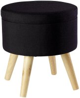 Echtwerk Wohnzimmer-Hocker mit Stauraum Max EW-SH-0455...