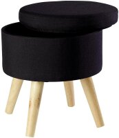 Echtwerk Wohnzimmer-Hocker mit Stauraum Max EW-SH-0455...