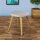 Echtwerk Wohnzimmer-Hocker Scandi EW-SH-0499 grau, 1 St.