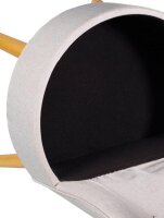 Echtwerk Sessel Vince hellgrau buche Stoff 42,0 x 42,0 x 71,0 cm, 1 St.
