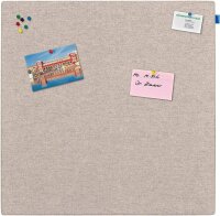 Legamaster Pinnwand BOARD-UP Akustik 75,0 x 75,0 cm Textil beige
