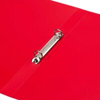 PAGNA Lucy Colours Ringbuch 2-Ringe rot 3,3 cm DIN A4, 1 St.