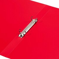 PAGNA Lucy Colours Ringbuch 2-Ringe rot 3,3 cm DIN A4, 1 St.