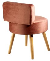 Echtwerk Sessel Milo taupe buche Stoff 43,0 x 43,0 x 59,0...