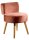 Echtwerk Sessel Milo taupe buche Stoff 43,0 x 43,0 x 59,0 cm, 1 St.