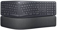 Logitech ERGO K860 ergonomische Tastatur kabellos schwarz