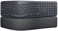 Logitech ERGO K860 ergonomische Tastatur kabellos schwarz