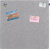 Legamaster Pinnwand BOARD-UP Akustik 75,0 x 75,0 cm Textil grau