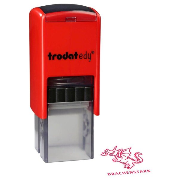 trodat edy® Motivstempel Drache 2,0 x 2,0 cm, 1 St.