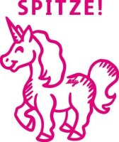 trodat edy® Motivstempel Einhorn 2,0 x 2,0 cm, 1 St.