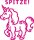 trodat edy® Motivstempel Einhorn 2,0 x 2,0 cm, 1 St.