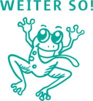 trodat edy® Motivstempel Frosch 2,0 x 2,0 cm, 1 St.