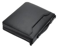 Alassio Ringbuchmappe OSI Lederimitat DIN A4 schwarz
