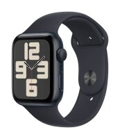 Apple Watch SE 44 mm (GPS) Sportarmband M/L  mitternacht