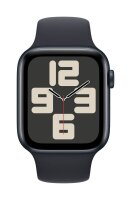 Apple Watch SE 44 mm (GPS) Sportarmband M/L  mitternacht