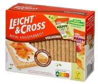 Leicht&Cross VOLLKORN Knäckebrot 125,0 g, 1 Pack