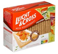 Leicht&Cross VOLLKORN Knäckebrot 125,0 g, 1 Pack
