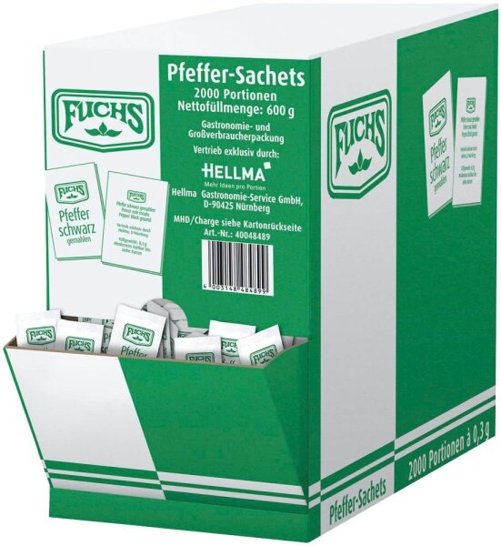 Fuchs  Pfeffer Gewürz, 2000 St.