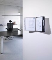 DURABLE Sichttafelsystem SHERPA Display System Wall 10 563122 DIN A4 farbsortiert mit 10 St. Sichttafeln, 1 St.