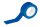 DURABLE Bodenmarkierungsband Duraline Basic blau 50,0 mm x 33,0 m