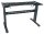 LMG elektrisch höhenverstellbares Schreibtischgestell schwarz ohne Tischplatte, T-Fuß-Gestell schwarz 130,0 - 160,0 x 57,0 cm