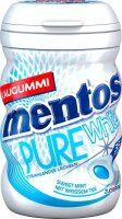 mentos PURE WHITE Kaugummis 35 Dragees, 1 Pack