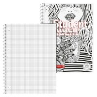 BRUNNEN Collegeblock ZENart Lineatur 28 kariert DIN A4...