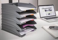 DURABLE Briefablagen VARICOLOR® dunkelgrau DIN A4, 5 St.