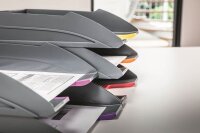 DURABLE Briefablagen VARICOLOR® dunkelgrau DIN A4, 5 St.