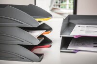 DURABLE Briefablagen VARICOLOR® dunkelgrau DIN A4, 5 St.