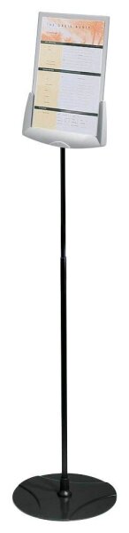 DURABLE Sichttafelsystem SHERPA 558957 DIN A4 grau mit 1 St. Sichttafeln, 1 St.