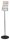 DURABLE Sichttafelsystem SHERPA 558957 DIN A4 grau mit 1 St. Sichttafeln, 1 St.