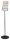DURABLE Sichttafelsystem SHERPA 558957 DIN A4 grau mit 1 St. Sichttafeln, 1 St.