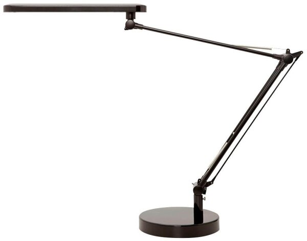 unilux MAMBO LED LED-Schreibtischlampe schwarz