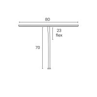 unilux STRATA LED LED-Schreibtischlampe schwarz 12,7 W