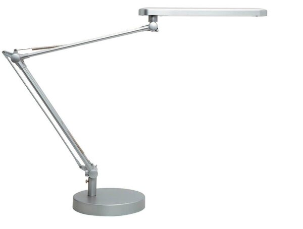 unilux MAMBO 2.0 LED LED-Schreibtischlampe grau
