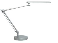 unilux MAMBO 2.0 LED LED-Schreibtischlampe grau