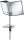 DURABLE Sichttafelsystem SHERPA® Display System desk clamp 10 581800 DIN A4 schwarz mit 10 St. Sichttafeln, 1 St.