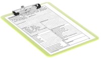 MAUL Klemmbrett MAULneon 2340611 DIN A4 neongelb...