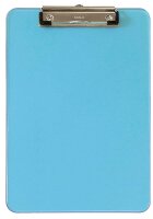 MAUL Klemmbrett MAULneon 2340631 DIN A4 neonblau Kunststoff, 1 St.