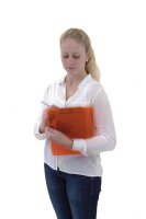 MAUL Klemmbrett MAULneon 2340641 DIN A4 neonorange Kunststoff, 1 St.